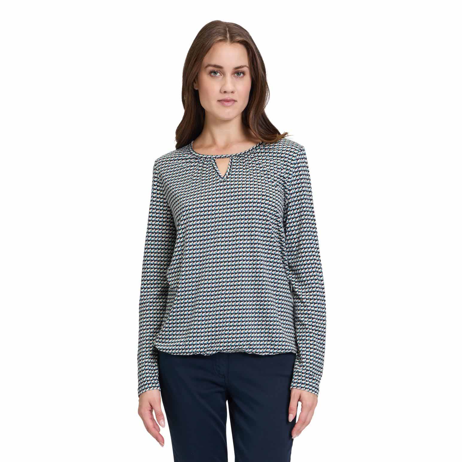 Betty Barclay Patterned Ls Top